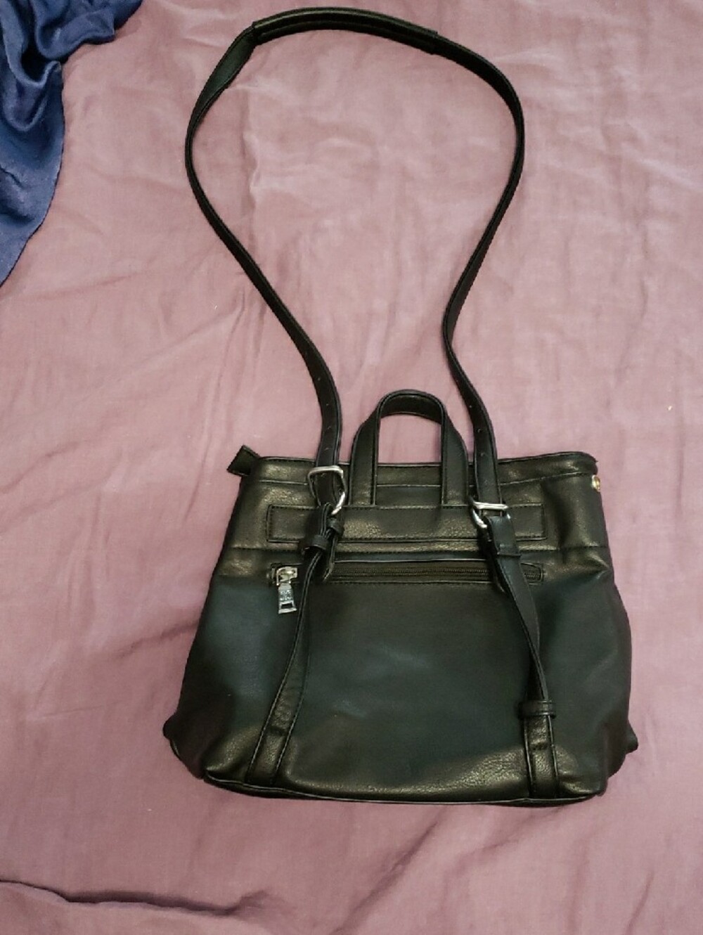 Black Convertible Backpack - 3 Way - Picture 2 of 6